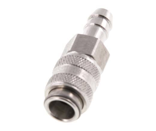 Stainless Steel 316L DN 5 Air Coupling Socket 8 mm Hose Pillar
