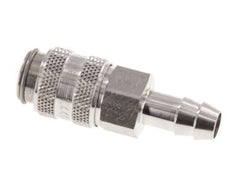 Stainless Steel 316L DN 5 Air Coupling Socket 8 mm Hose Pillar