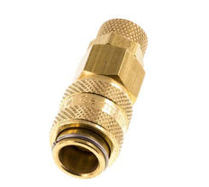 Brass DN 5 Air Coupling Socket 4x6 mm Union Nut