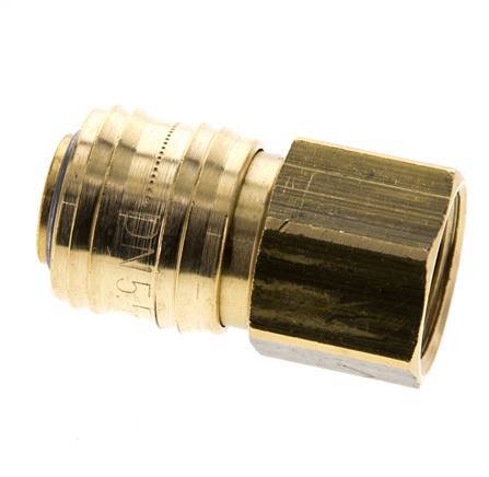 Brass DN 5.5 (Orion) Air Coupling Socket G 1/2 inch Female
