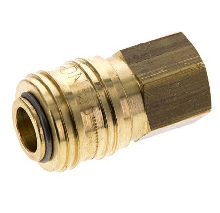 Brass DN 5.5 (Orion) Air Coupling Socket G 1/4 inch Female