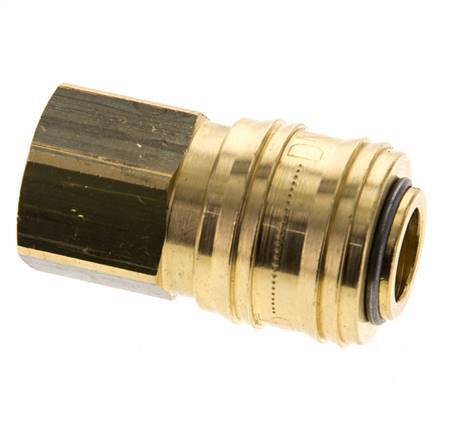 Brass DN 5.5 (Orion) Air Coupling Socket G 3/8 inch Female