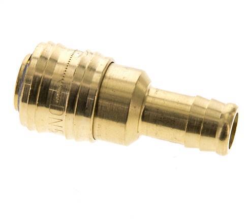 Brass DN 5.5 (Orion) Air Coupling Socket 13 mm Hose Pillar