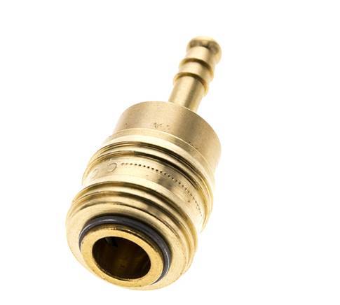 Brass DN 5.5 (Orion) Air Coupling Socket 6 mm Hose Pillar