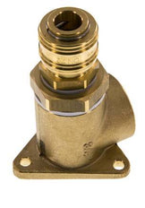 Brass DN 7.2 (Euro) Air Coupling Socket G 3/4 inch Female Wall-Mount