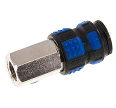 Latón niquelado DN 7.8 Acoplamiento de aire Enchufe G 1/4 pulgada Hembra