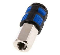 Latón niquelado DN 7.8 Acoplamiento de aire Enchufe G 1/4 pulgada Hembra
