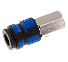Latón niquelado DN 7.8 Acoplamiento de aire Enchufe G 3/8 pulgadas Hembra