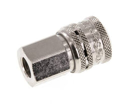 Acero DN 7.2 (Euro) Acoplamiento de aire de seguridad Enchufe G 1/4 pulgada Hembra