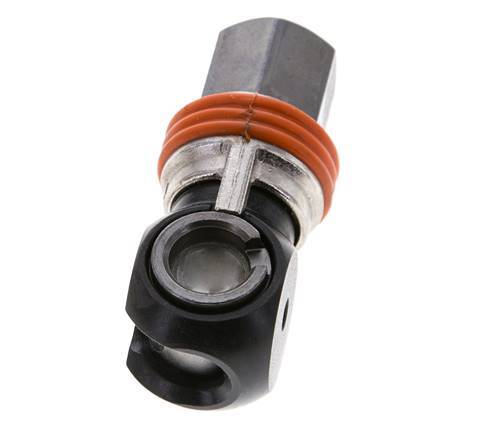 Steel DN 8 Safety Air Coupling Socket G 3/8 inch Female