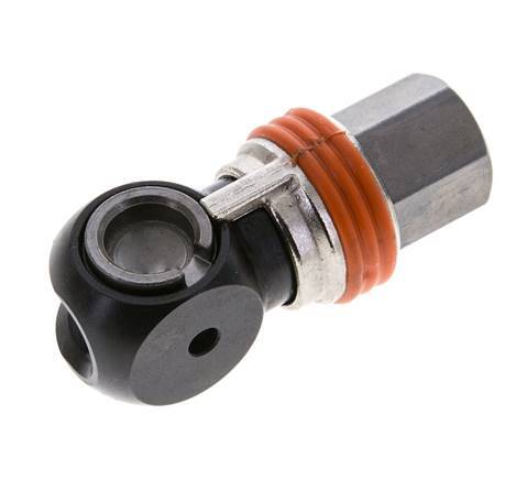 Steel DN 8 Safety Air Coupling Socket G 3/8 inch Female
