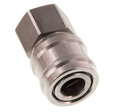 Stainless steel DN 7.2 (Euro) Air Coupling Socket G 1/2 inch Female