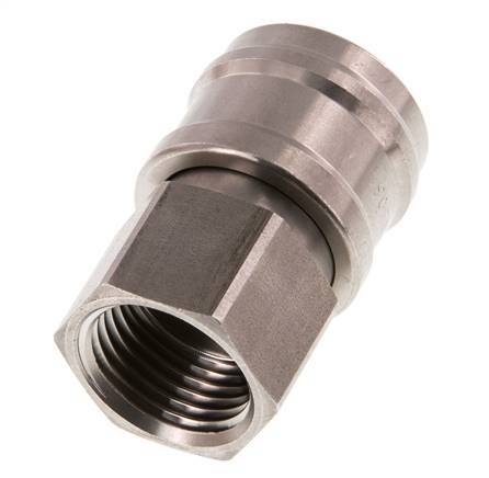 Stainless steel DN 7.2 (Euro) Air Coupling Socket G 1/2 inch Female