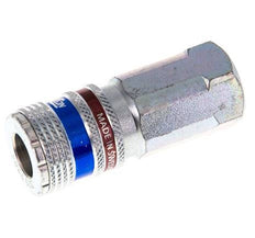 Steel/brass DN 7.6 (7.2 Euro) Safety Air Coupling Socket G 3/8 inch Female