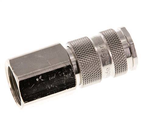 Hardened steel DN 7.8 Air Coupling Socket G 1/2 inch Female