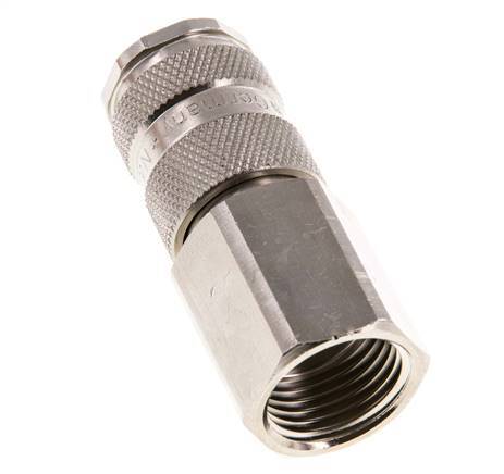 Hardened steel DN 7.8 Air Coupling Socket G 1/2 inch Female