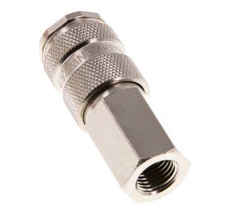 Hardened steel DN 7.8 Air Coupling Socket G 1/4 inch Female