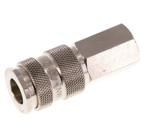 Hardened steel DN 7.8 Air Coupling Socket G 3/8 inch Female