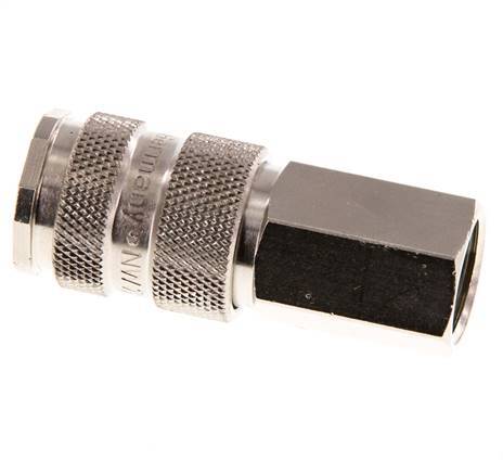 Hardened steel DN 7.8 Air Coupling Socket G 3/8 inch Female