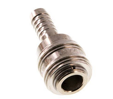 Nickel-plated Brass DN 7.2 (Euro) Air Coupling Socket 10 mm Hose Pillar