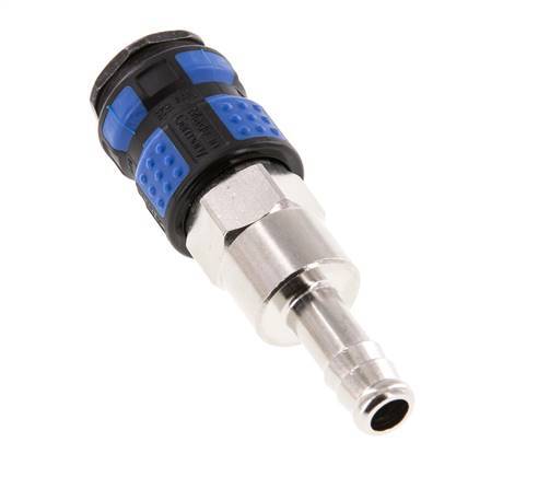 Nickel-plated Brass DN 7.8 Air Coupling Socket 9 mm Hose Pillar