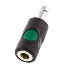 Composite material DN 7.4 Safety Air Coupling Socket with Push Button 13 mm Hose Pillar
