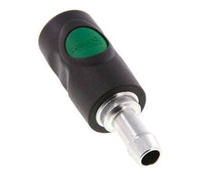 Composite material DN 7.4 Safety Air Coupling Socket with Push Button 13 mm Hose Pillar