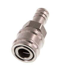 Stainless steel DN 7.2 (Euro) Air Coupling Socket 13 mm Hose Pillar