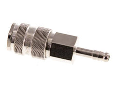 Hardened steel DN 7.8 Air Coupling Socket 6 mm Hose Pillar