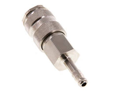Hardened steel DN 7.8 Air Coupling Socket 6 mm Hose Pillar