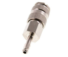 Hardened steel DN 7.8 Air Coupling Socket 6 mm Hose Pillar