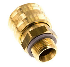 Brass DN 7.2 (Euro) Air Coupling Socket G 3/8 inch Male