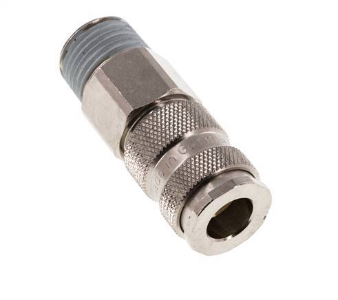 Hardened steel DN 7.8 Air Coupling Socket R 1/2 inch Male