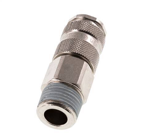 Hardened steel DN 7.8 Air Coupling Socket R 1/2 inch Male