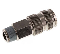 Hardened steel DN 7.8 Air Coupling Socket R 3/8 inch Male