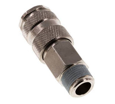 Hardened steel DN 7.8 Air Coupling Socket R 3/8 inch Male