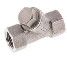 G1/2'' Stainless Steel 316 Y Check Valve PTFE 0.4/0.8-40bar - CLYS