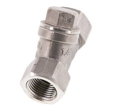 G1/2'' Stainless Steel 316 Y Check Valve PTFE 0.4/0.8-40bar - CLYS