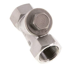 G3/4'' Stainless Steel 316 Y Check Valve PTFE 0.4/0.8-40bar - CLYS