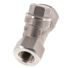 G3/8'' Stainless Steel 316 Y Check Valve PTFE 0.4/0.8-40bar - CLYS