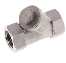 G1'' Stainless Steel 316 Y Check Valve PTFE 0.4/0.8-40bar - CLYS