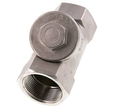 G1-1/2'' Stainless Steel 316 Y Check Valve PTFE 0.4/0.8-40bar - CLYS