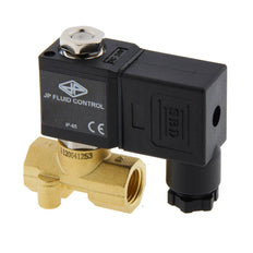 Solenoid Valve CM-DA 1/4'' compact brass FKM 0-13bar 24V AC