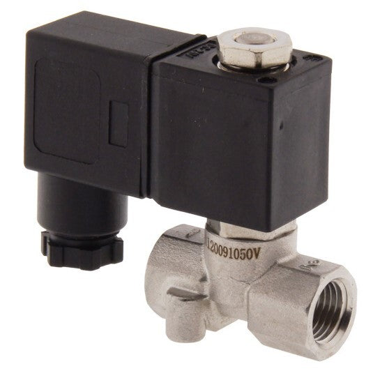 Solenoid Valve CM-DA 1/4'' Stainless Steel FKM 0-10bar 24V AC
