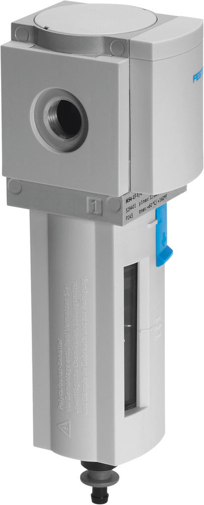 Festo Compressed Air Filter G1/2'' 0-20bar 4100l/min 40µm - 529616