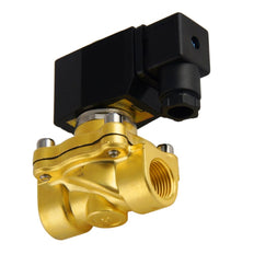 Solenoid Valve DF-SA 1/2'' brass FKM 0-10bar 120V AC