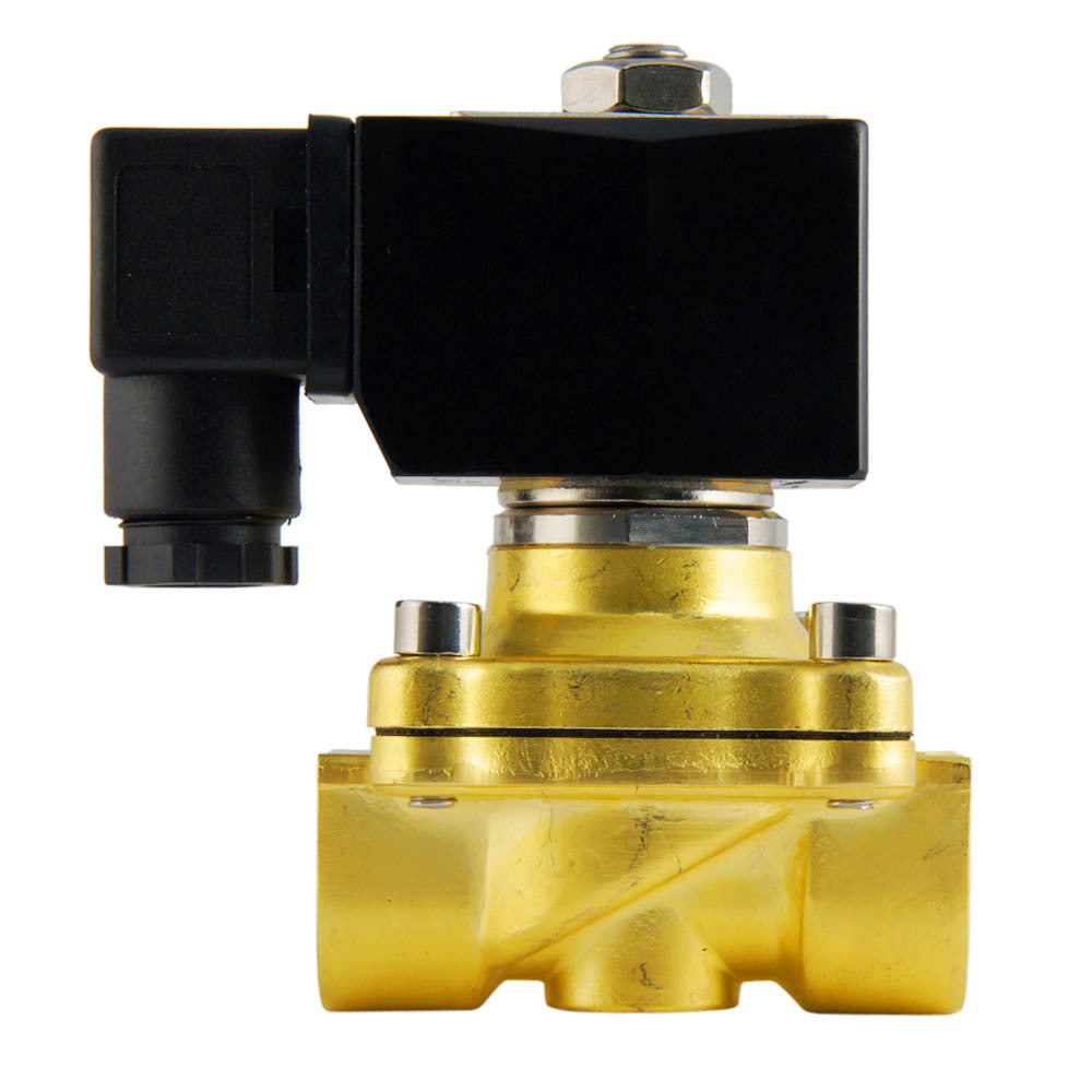 Solenoid Valve DF-SA 3/8'' brass FKM 0-6bar 24V DC