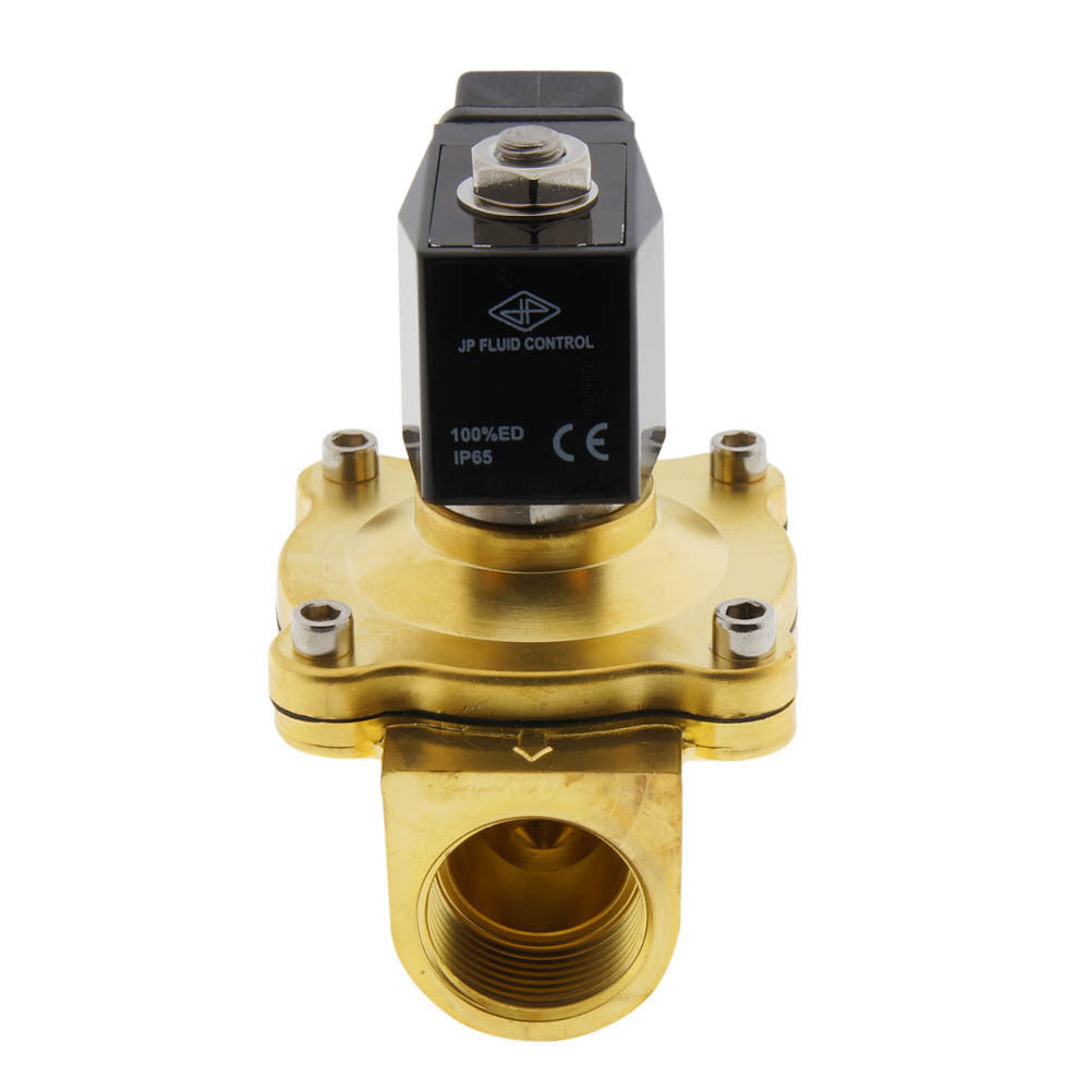 Solenoid Valve DF-SA 1'' brass EPDM 0-10bar 120V AC