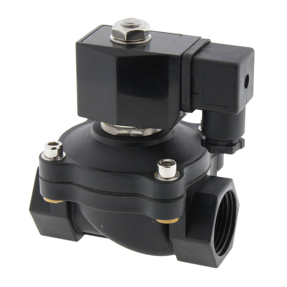 Solenoid Valve DF-SA 1'' Nylon FKM 0-8bar 24V AC