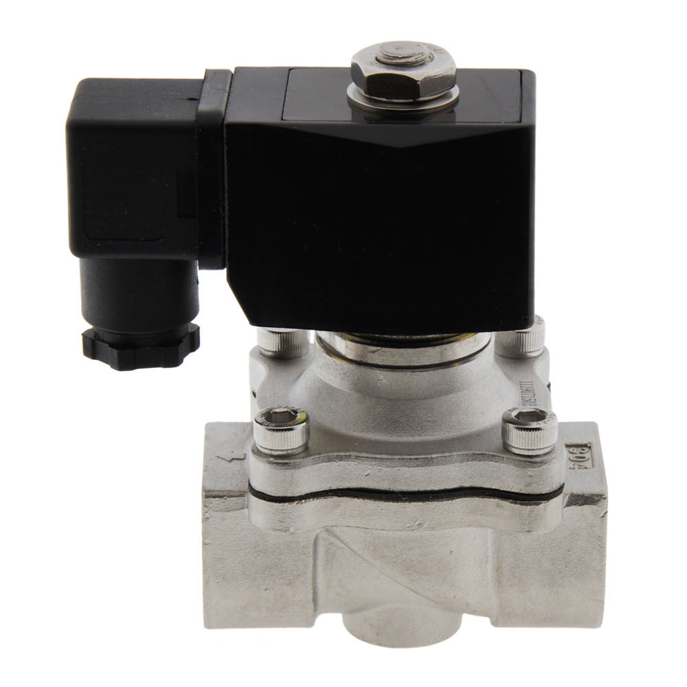 Solenoid Valve DF-SA 3/4'' stainless steel FKM 0-10bar 120V AC